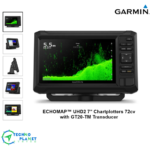 Garmin Chartplotter ECHOMAP™ UHD2 7" Chartplotters 72cv with GT20-TM Transducer