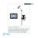 Wireless Vantage Pro2 Weather Station with Standard Radiation Shield and WeatherLink Console BY DAVIS INSTRUMENTS |SKU 6252